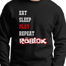 Roblox Crewneck Sweatshirt Hoodiego Com - eat sleep roblox youth t shirt hoodiego com
