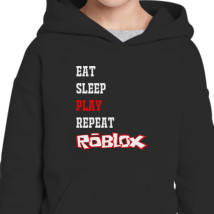 Eat Sleep Roblox Kids Hoodie Hoodiego Com - eat sleep roblox youth t shirt hoodiego com