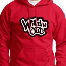 red wild n out hoodie