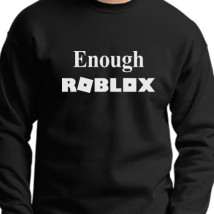 Roblox Title Crewneck Sweatshirt Hoodiego Com - black sweatshirt roblox